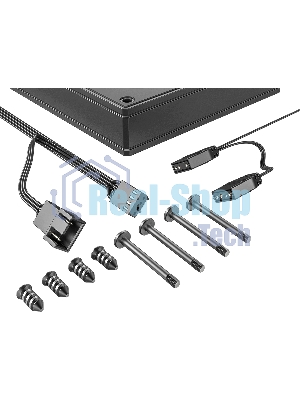 Вентилятор для корпуса ID-COOLING AS-120-ARGb-K черный 120мм 2000rpm 27.2db 4-pin