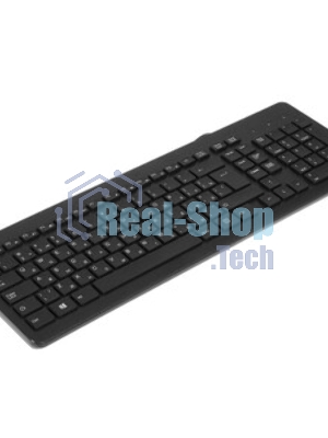Клавиатура Keyboard HP 150 Wired черный ENG/RUS