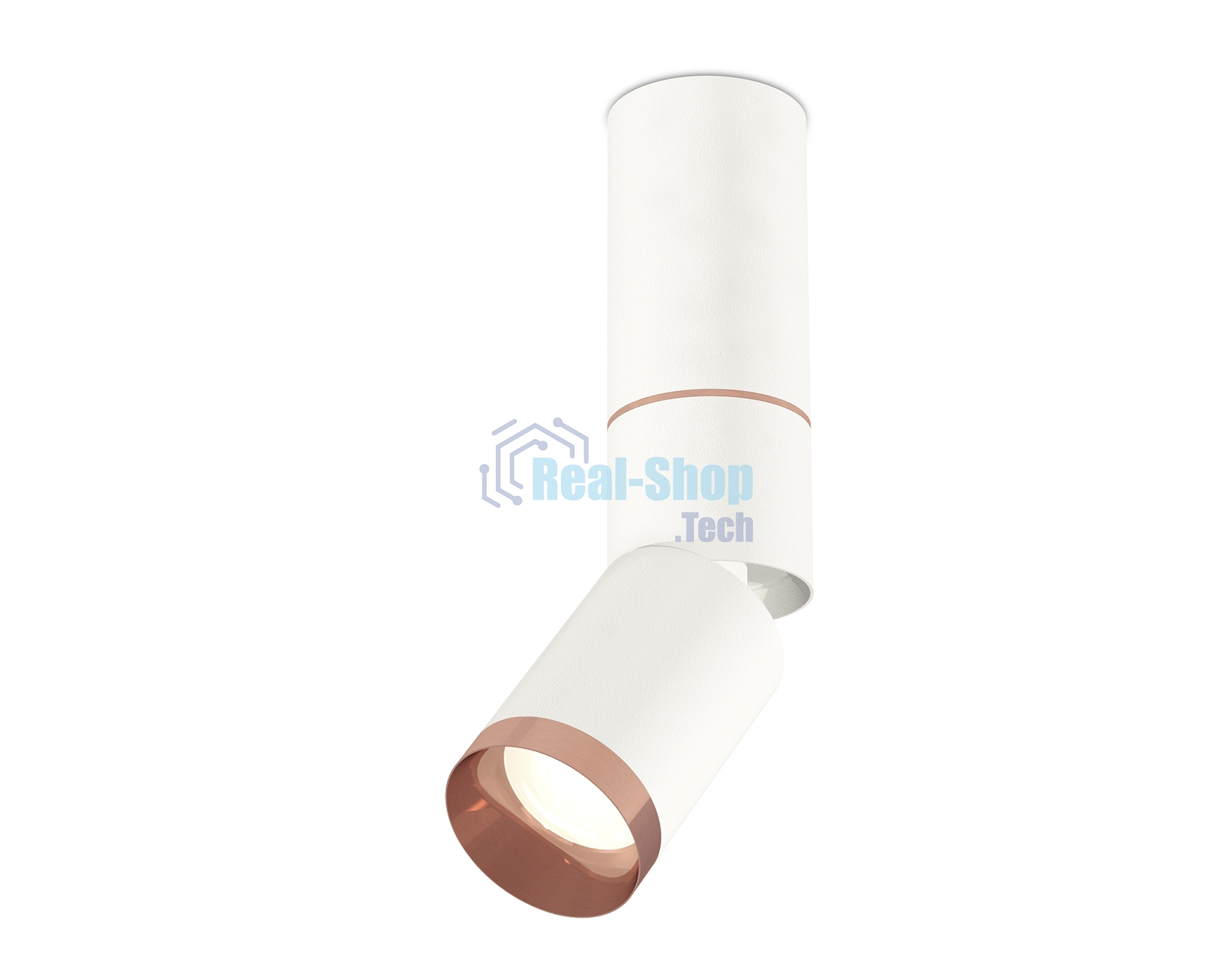 Светильник Ambrella Light XM6312145 SWH/PPG белый песок/золото розовое полированное MR16 GU5.3