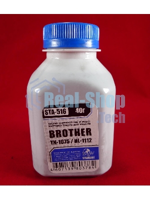 Тонер Brother TN 1075/1070/1060/1050/1040/1030/1020/1010/1000 HL-1112/1110/1111/1118 (фл,40г) B&W Standart фас. Россия
