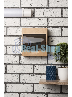 Щит ЩРН-П-8 IP41 светлое дерево PROxima EKF pb40-n-8-light
