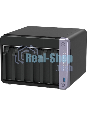 Сетевое хранилище NAS Qnap TS-632X-4G 6-bay настольный Alpine AL-524