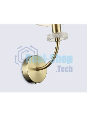 Настенный светильник Ambrella light LH75359 SB/WH бронза/белый E14 max 40W 140*205*350