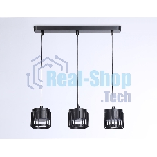 Светильник Ambrella light TN71175/3 BK черный GX53/3 400*100*1080