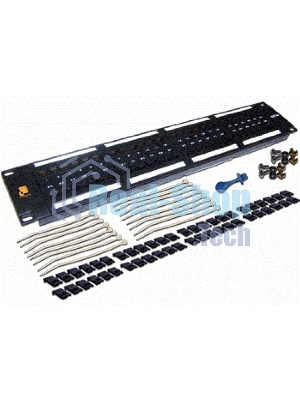 Патч-панель LANMASTER 48 портов, UTP, кат.6, 2U