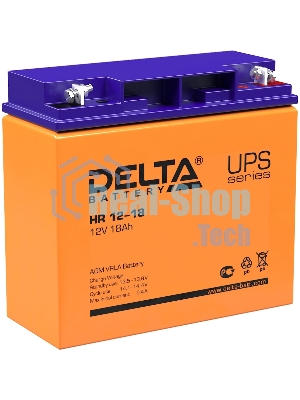 Батарея для ИБП Delta HR 12-18 (12V, 18Ah)