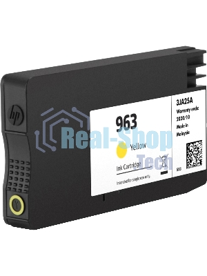 Картридж струйный HP 963 3JA25AE желтый (700 стр) для HP OfficeJet Pro 901x/902x