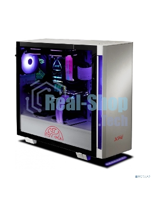 Компьютерный корпус XPG INVADER-WHITECOLOR BOXWORLDWIDE (ATX, подсветка ARGb, 2 вентилятора 120мм, стеклянная боковая панель,белый)