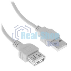 Кабель удлинит. USB2.0 Cablexpert CC-USB2-AMAF-15-N, AM/AF, медь, 4.5м, пакет