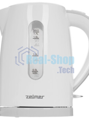 Чайник электрический Zelmer ZCK7616S белый/серый
