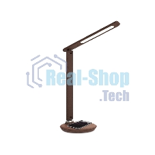Светодиодная настольная лампа с беспроводной зарядкой Ambrella light DE522 BR коричневый LED 3000-6400K 8W