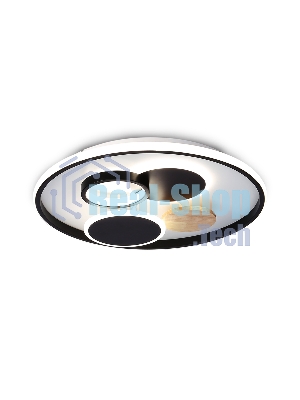 Светильник Ambrella light FL4802 WH/BK белый/черный 3000K-6400K 70W D500*95 (ПДУ ИК)