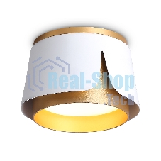Светильник Ambrella light TN71221 WH/GD белый/золото GX53 D100*66