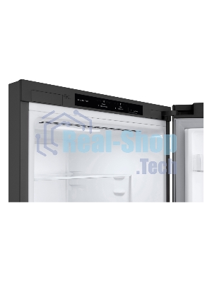 Холодильник LG GA-B509CLCL графитовый двухкамерный 277/107л морозилка снизу, No Frost