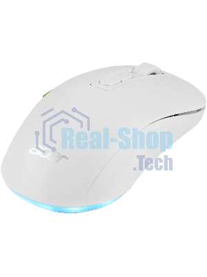 Мышь беспроводная Acer OMR311 белый, 2400 dpi, радиоканал, Bluetooth, USB, кнопки - 7