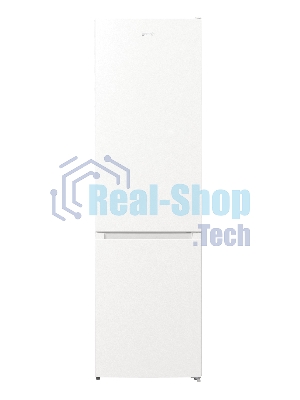 Холодильник Gorenje NRK6201EW4 белый двухкамерный 235/96 л морозилка снизу, No Frost