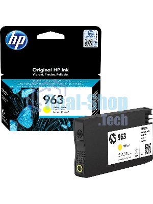 Картридж струйный HP 963 3JA25AE желтый (700 стр) для HP OfficeJet Pro 901x/902x