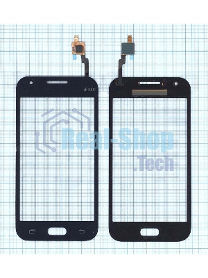 Сенсорное стекло (тачскрин) для Samsung Galaxy J1 Ace SM-J110H синее