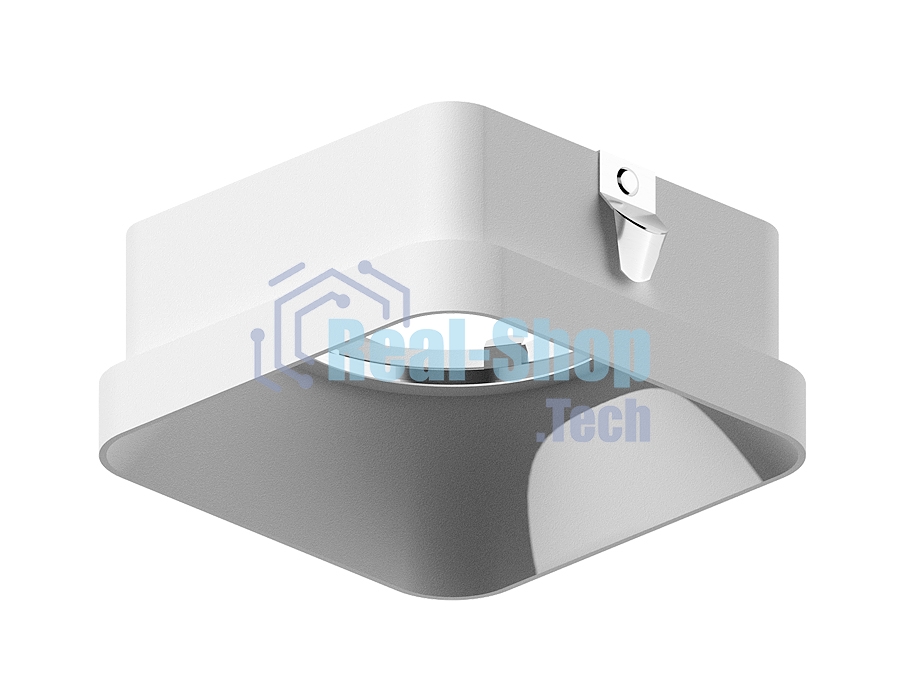 Насадка для корпуса светильника N7701 SWH белый песок 70*70*H35mm Out10mm MR16