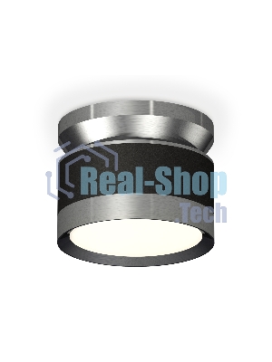 Светильник Ambrella Light XS8102070 SBK/PPH черный песок/графит полированный GX53 (N8919, C8102, N8133)
