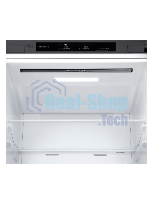 Холодильник LG GA-B509CLCL графитовый двухкамерный 277/107л морозилка снизу, No Frost