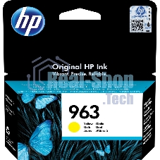 Картридж струйный HP 963 3JA25AE желтый (700 стр) для HP OfficeJet Pro 901x/902x