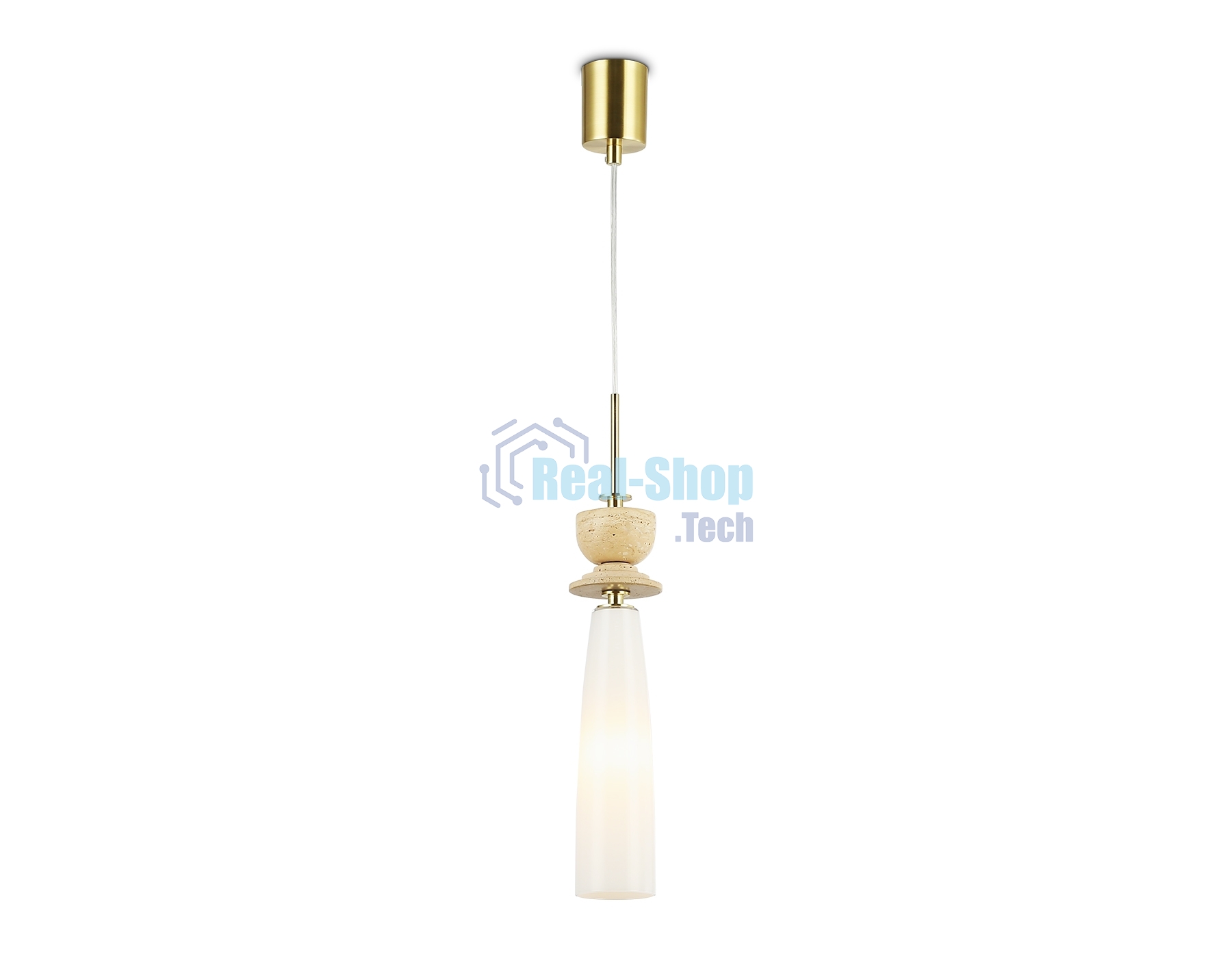 Светильник Ambrella light LH75365 GD/WH золото/белый G9 max 28W D70*1490