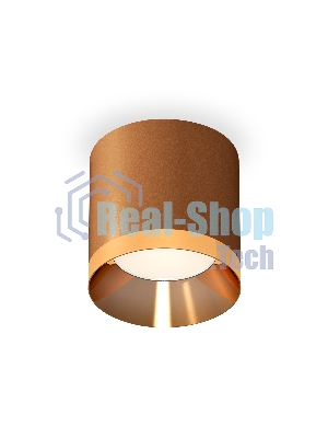 Светильник Ambrella Light XS7404010 SCF/PYG кофе песок/золото желтое полированное MR16 GU5.3 (C7404, N7034)
