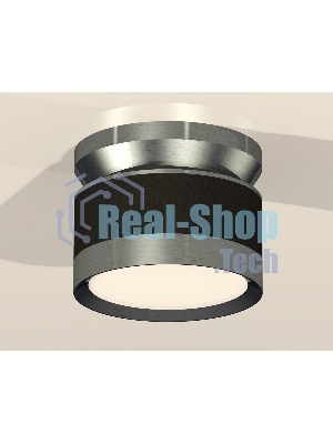 Светильник Ambrella Light XS8102070 SBK/PPH черный песок/графит полированный GX53 (N8919, C8102, N8133)
