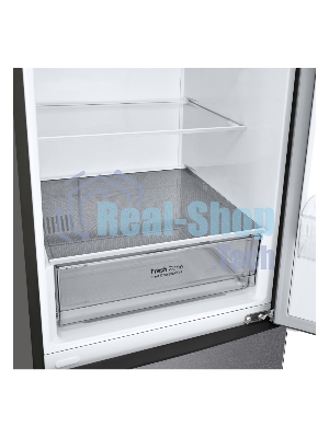 Холодильник LG GA-B509CLCL графитовый двухкамерный 277/107л морозилка снизу, No Frost