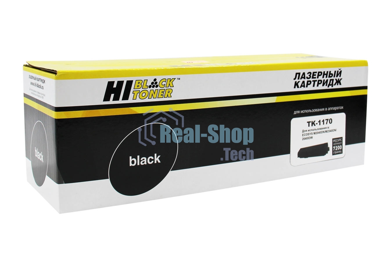 Тонер-картридж Hi-Black (HB-TK-1170) для Kyocera-Mita M2040dn/M2540dn, 7,2K (с чипом)