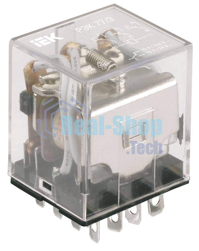 Реле РЭК 78-4 3А 24В DC IEK RRP20-4-03-024D
