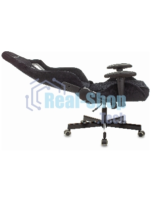 Кресло Бюрократ Knight Outrider Light-20 черный, ткань, 120 кг, механизм качания