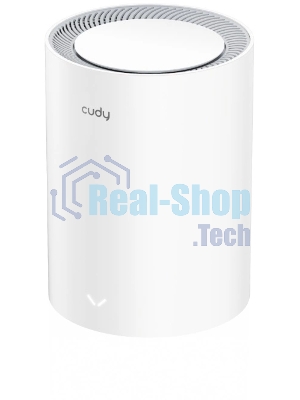 Бесшовный Mesh роутер Cudy M3000(1-PACK) AX3000 10/100/1000/2500BASE-T, белый