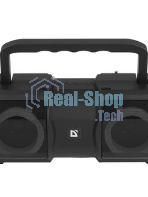 Акустическая система Defender Beatbox 20 черный Мощность звука 20 Вт да 1 кг