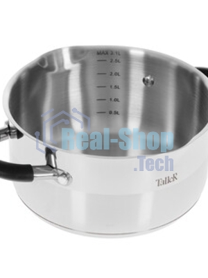 Кастрюля TalleR с крышкой TR-17193, 20х10 см (3,1 л)