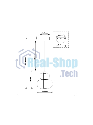 Подвесной светодиодный светильник Ambrella light LH11052 BK/SM черный/дымчатый 12W 3000K D230*265