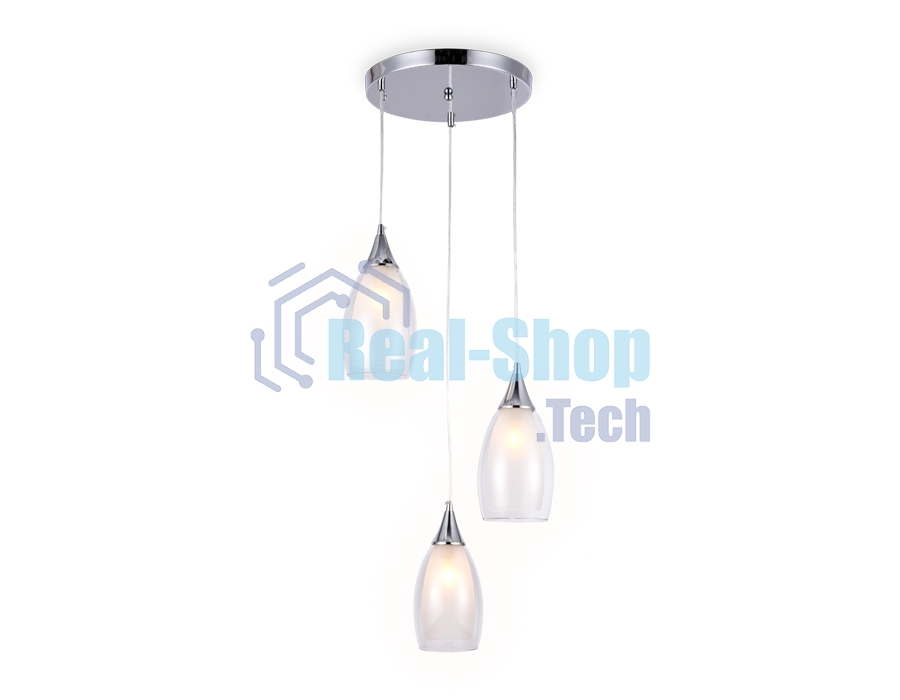Светильник Ambrella light TR3548/3 CH/CL хром/прозрачный E14 max 40W 370*130*1000