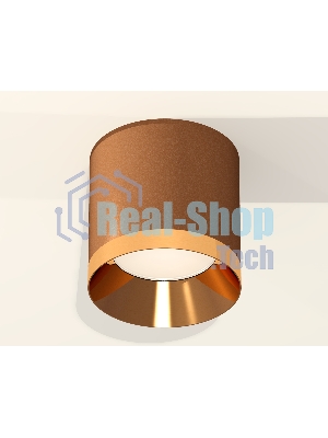 Светильник Ambrella Light XS7404010 SCF/PYG кофе песок/золото желтое полированное MR16 GU5.3 (C7404, N7034)