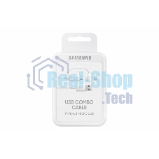 Кабель Samsung EP-DG930DWEGRU USB-microUSB/USB Type-C белый 1.5м