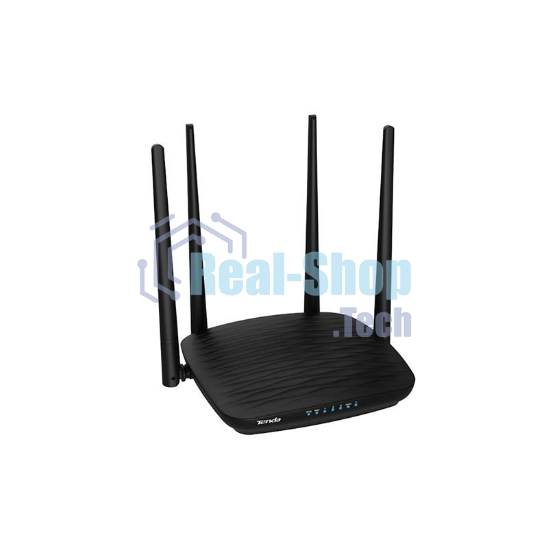 Маршрутизатор Tenda AC5 1200Mbps 11AC wave2Router, MU-MIMO,1Ghz CPU，4X5dbi Antennas, 1X100Mbps WAN, 3x100Mbps LAN,WiFi On/Off Switch,Universal Rep