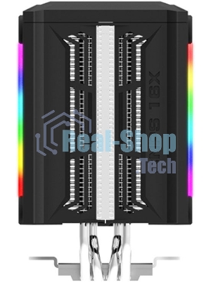 Кулер ZALMAN CNPS16X Black, 120мм RGb FAN, 4 HEAT PIPES, 4-PIN PWM, 1350-2700 RPM, 20-32DBA, LONG LIFE BEARING, FULL SOCKET SUPPORT