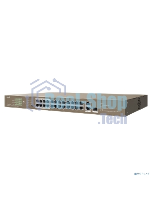 Коммутатор Tenda TEF1126P-24-250W 26-Портовыйбез управления FE c 24 портами PoE