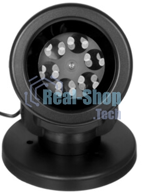 Проектор LED Neon-night 601-263 белые снежинки,220В