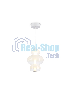 Подвесной светодиодный светильник Ambrella light LH11056 WH/FR белый/белый матовый 18W 3000K D230*350