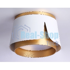 Светильник Ambrella light TN71221 WH/GD белый/золото GX53 D100*66