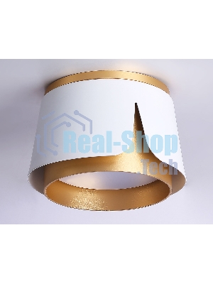 Светильник Ambrella light TN71221 WH/GD белый/золото GX53 D100*66