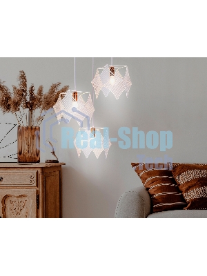 Светильник Ambrella light TR8426/3 WH/GD белый/золото E14/3 max 40W D510*1000