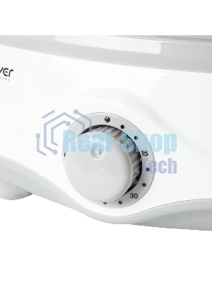 Пароварка электрическая Endever Vita-170, белый/серый, мощность 1000 Вт, объем 11 л