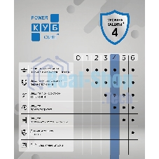 Фильтр-удлинитель PC 3 м 6 р, черный 16А, SPG6-B2